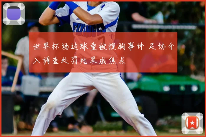 世界杯场边球童被摸胸事件 足协介入调查处罚结果成焦点
